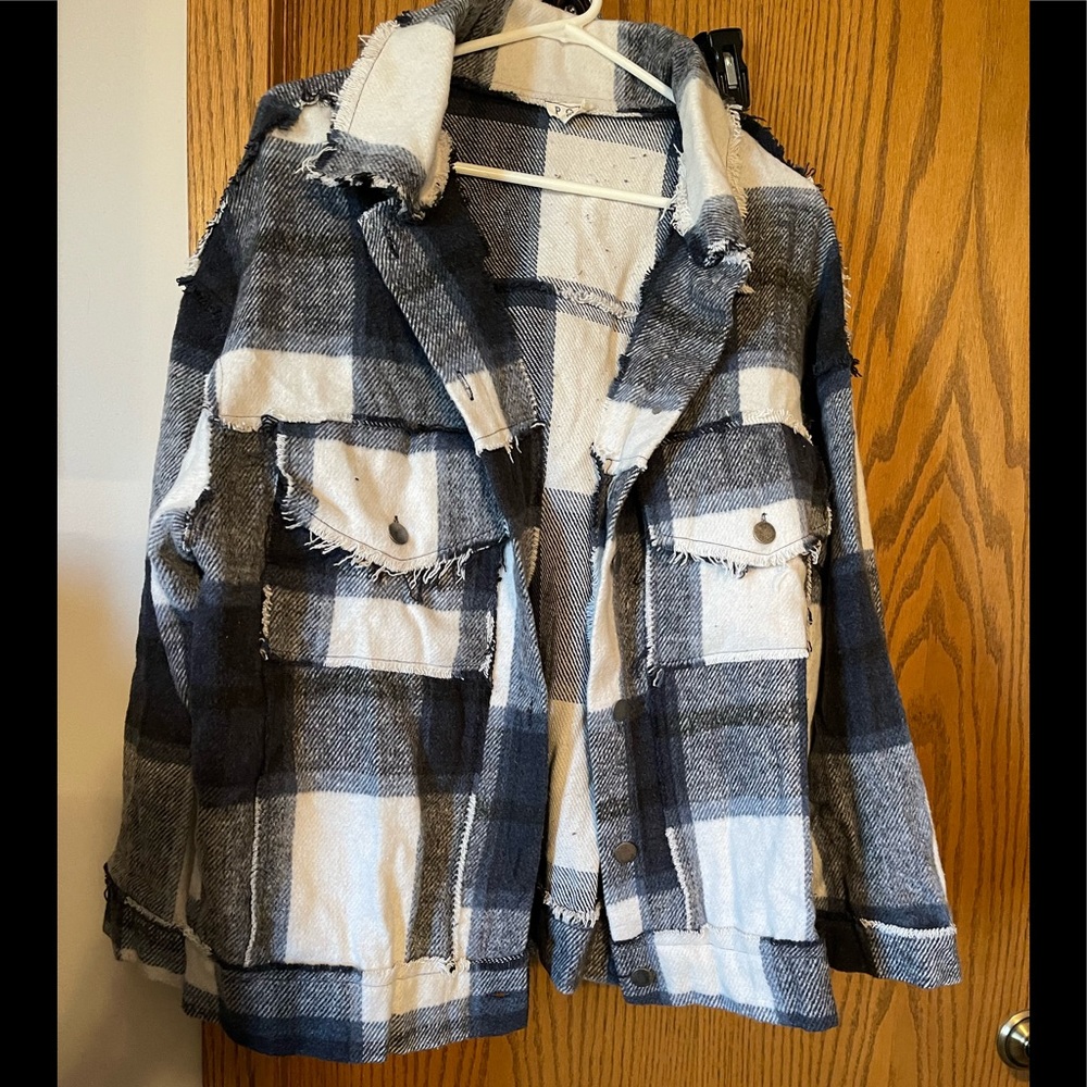POL M Shacket oversized